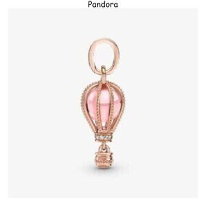 Pandora Sparkling Pink Hot Air Balloon Dangle Charm